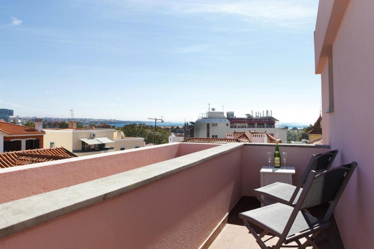 Wondrous Terrace Apartment In Cascais Center Exterior foto